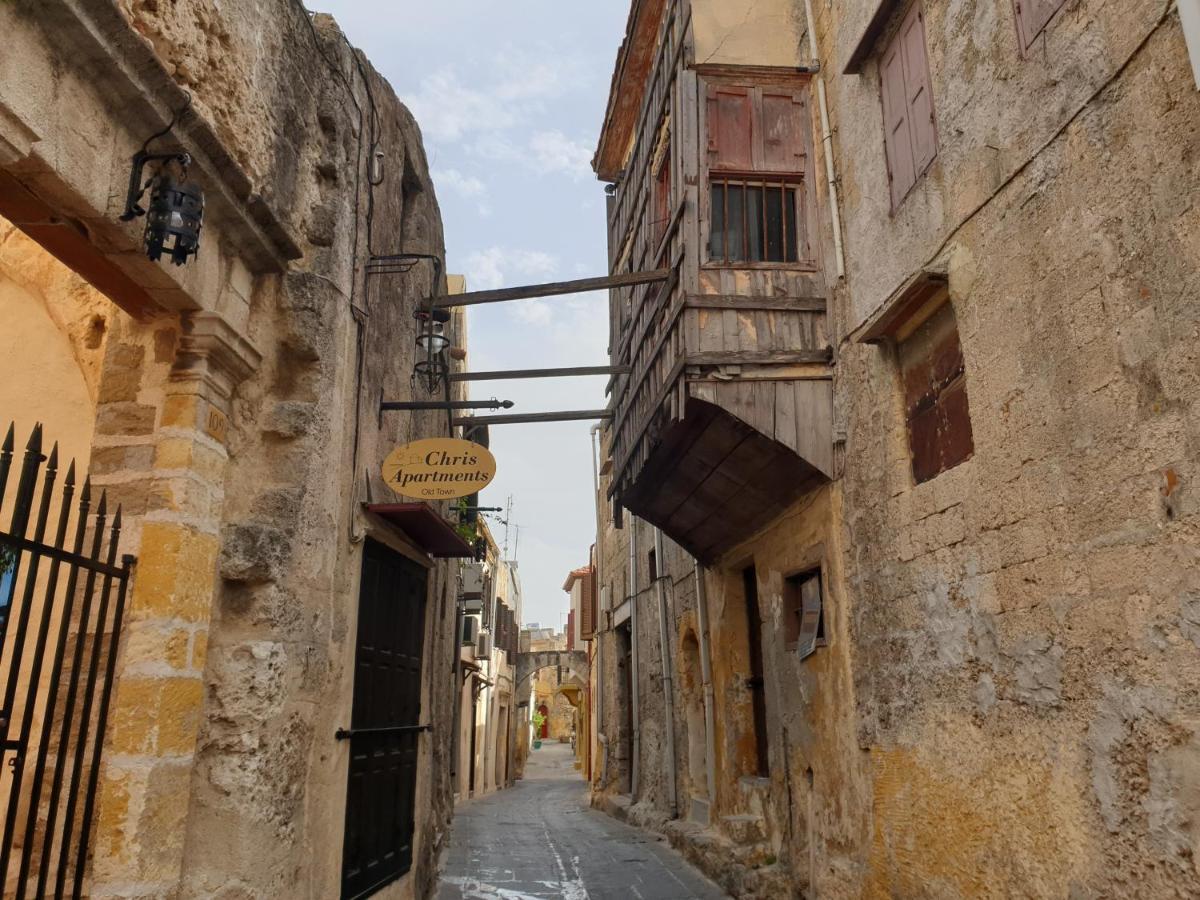 Chris Αpartments Old Town Apartment Rhodes City Exterior foto
